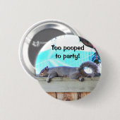 Te krachtig ronde button 5,7 cm (Voorkant /achterkant)
