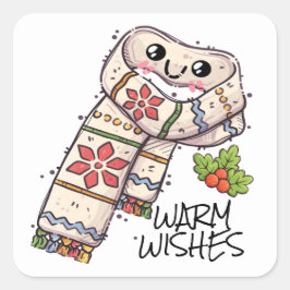 TE KUUTE WARM WIST Sticker