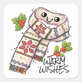 TE KUUTE WARM WIST Sticker