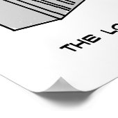 Te laat bibliotheekboek. Prioriteit voor vertraagd Poster (Hoek)