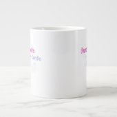 Te Laat Komen Is Mijn Cardio Grote Koffiekop (Voorkant)