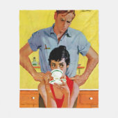 Te laat om in te halen fleece deken (Voorkant)