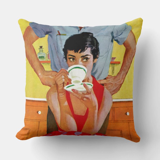 Te laat om in te halen kussen (Voorkant)