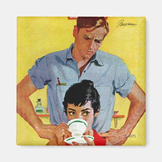 Te laat om in te halen magneet (Voorkant)