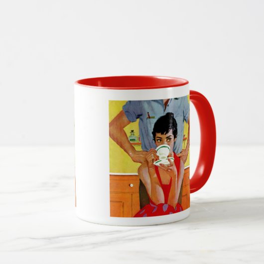 Te laat om in te halen mok (Voorkant rechts)