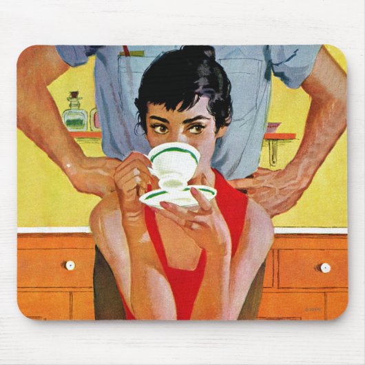 Te laat om in te halen muismat (Voorkant)