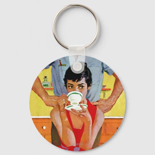 Te laat om in te halen sleutelhanger (Voorkant)