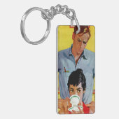 Te laat om in te halen sleutelhanger (Voorkant Links)