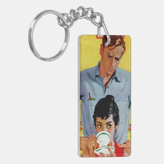 Te laat om in te halen sleutelhanger (Voorkant Links)