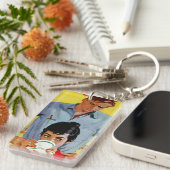 Te laat om in te halen sleutelhanger (Voorkant Rechts)