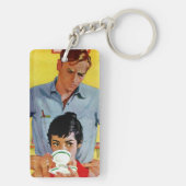 Te laat om in te halen sleutelhanger (achterkant)