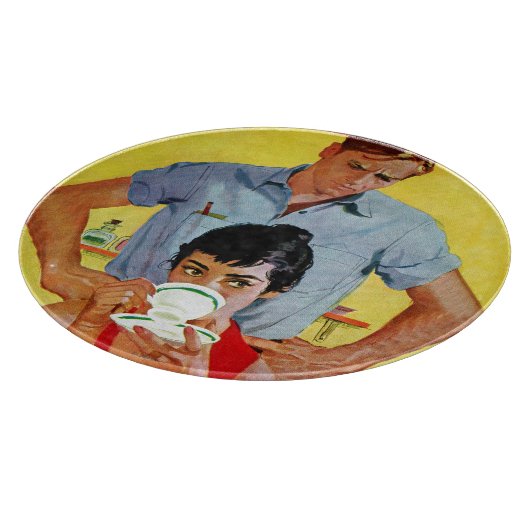 Te laat om in te halen snijplank (Hoek)