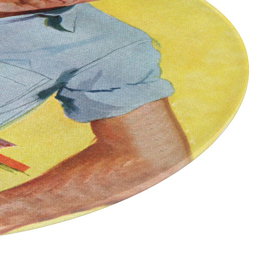 Te laat om in te halen snijplank (Hoek)