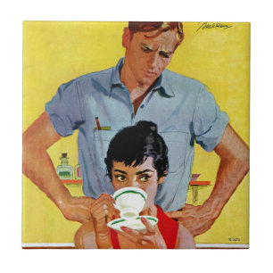 Te laat om in te halen tegeltje