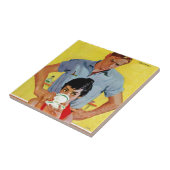 Te laat om in te halen tegeltje (Zijkant)