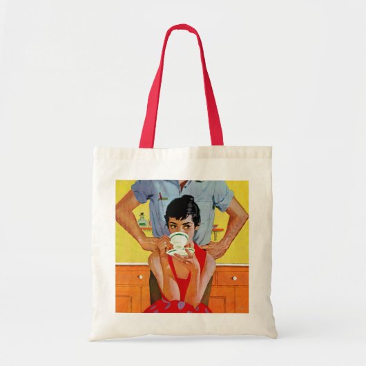Te laat om in te halen tote bag (Voorkant)