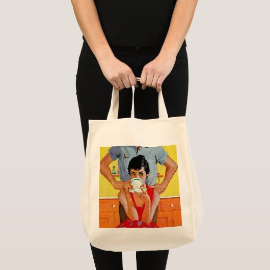 Te laat om in te halen tote bag (Voorkant (product))