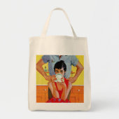 Te laat om in te halen tote bag (Voorkant)