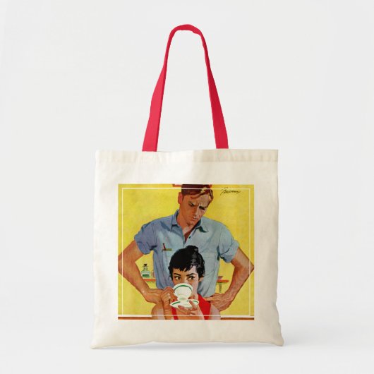 Te laat om in te halen tote bag (Voorkant)