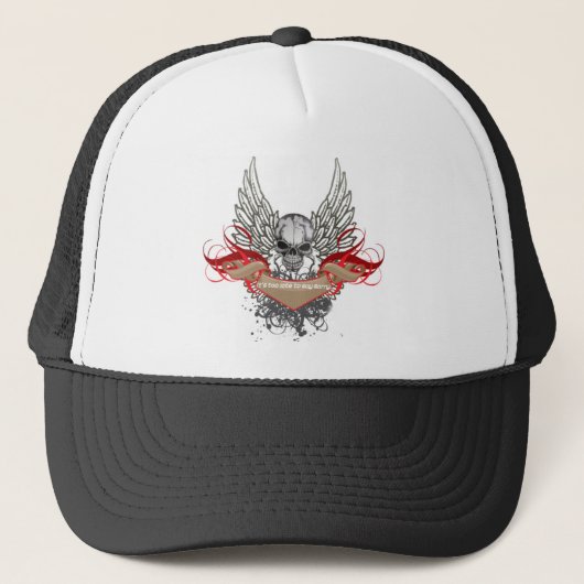 Te laat om spijt te zeggen trucker pet (Voorkant)