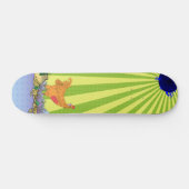 Te laat op school skateboard (Horizontaal)