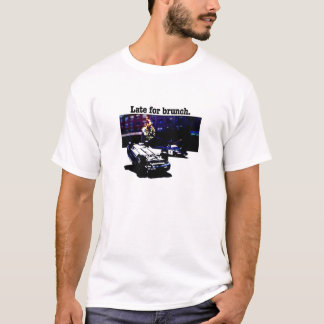 Te laat voor brunch (lichte versie) t-shirt