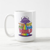 Te laat voor deze wereld koffiemok (Links)