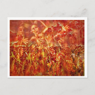 Te laat voor gebed briefkaart