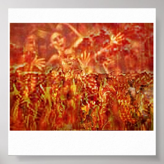 Te laat voor gebed poster (Voorkant)