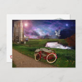 Te laat voor het avondgebed.. briefkaart (Voorkant / Achterkant)