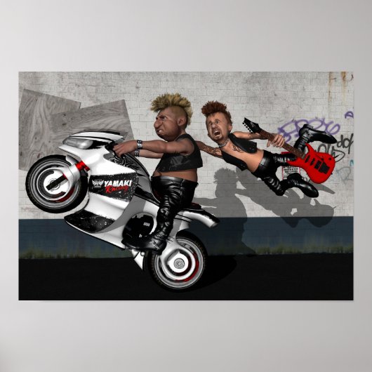 Te laat voor het Show Poster (Voorkant)