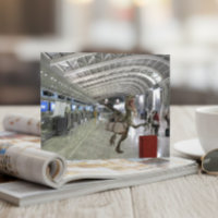 Te laat voor vliegtuig Dinosaur Raptor Grappig