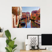 Te late middag in Venetië Poster (Thuiskantoor)