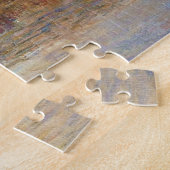 Te late middag in Vetheuil Monet Fine Art Legpuzzel (Zijkant)