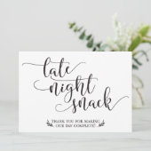 Te late nachtsnacks voor voordeur (Staand voorkant)