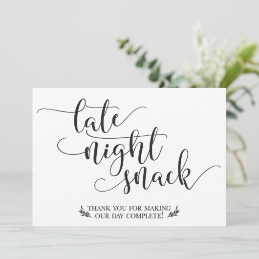 Te late nachtsnacks voor voordeur (Staand voorkant)