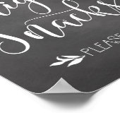 Te late nachtsnacks voor voordeur poster (Hoek)