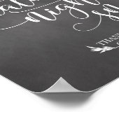 Te late nachtsnacks voor voordeur poster (Hoek)