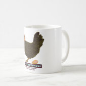 Te lekker om te eten! - Hen Koffiemok (Voorkant rechts)