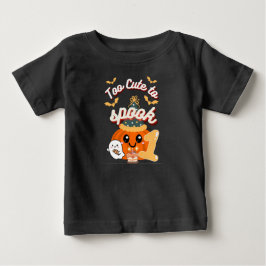 Te leuk om pompoen-verjaardags-T-shirt te laten sc
