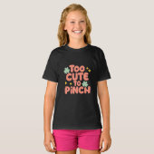 Te leuk om te knijpen St. Patrick's Day T-shirt (Voorkant volledig)