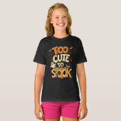 Te leuk om te spook - Halloween T-shirt (Voorkant volledig)