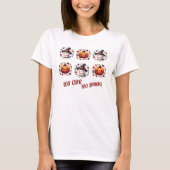 Te leuk om te spook! t-shirt (Voorkant)