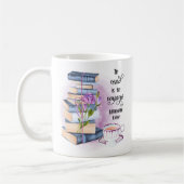 Te lezen boeken zijn om door de tijd te reizen koffiemok (Links)