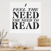 Te lezen poster (Keuken)