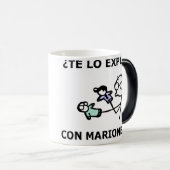 ¿te lo explico con marionetas? magische mok (Voorkant rechts)