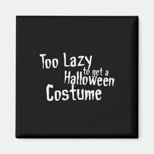 Te lui om een Halloween-kostuum te krijgen Eng Gr Magneet