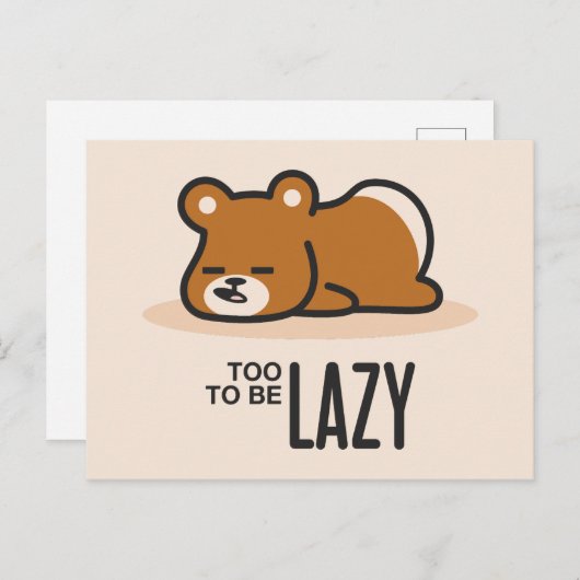 Te lui om lui te zijn briefkaart (Voorkant / Achterkant)