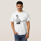 Te Manly Man Meme T-shirt (Voorkant volledig)