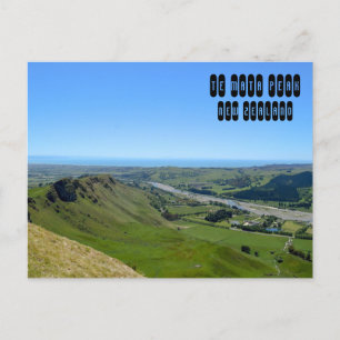 Te Mata Peak in Nieuw-Zeeland Briefkaart